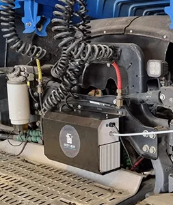 ECO3-BOX installé sur camion